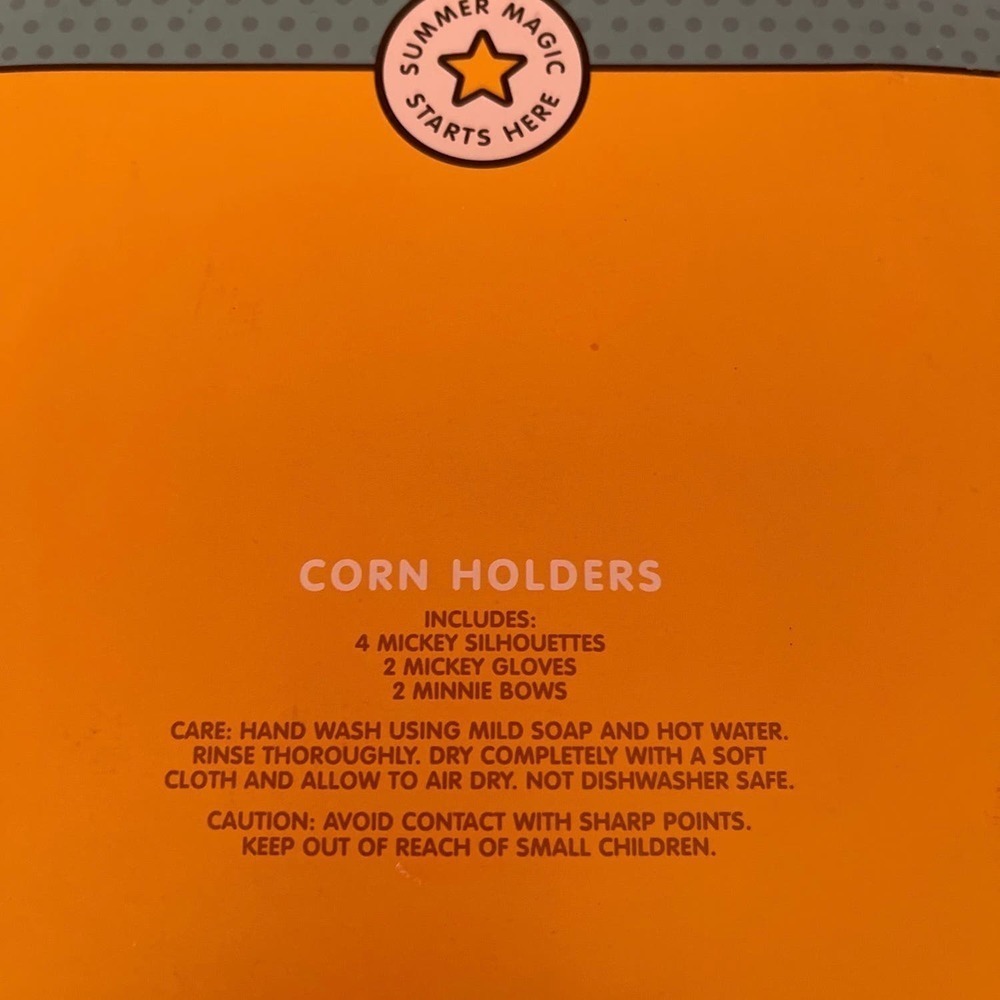 Disney corn holders new in  package - Picture 4 of 4